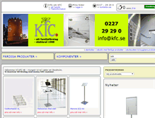Tablet Screenshot of kfc.se