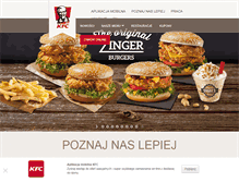 Tablet Screenshot of kfc.pl