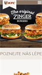 Mobile Screenshot of kfc.cz