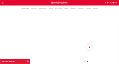 Desktop Screenshot of kfc.com